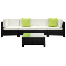 Load image into Gallery viewer, Gardeon 5PC Outdoor Furniture Sofa Set Lounge Setting Wicker Couches Garden Patio Pool