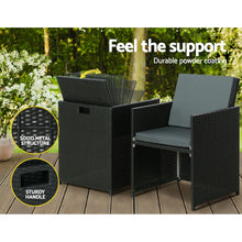 Load image into Gallery viewer, Gardeon Recliner Chairs Sun Lounge Wicker Lounger Outdoor Furniture Patio Sofa