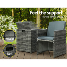 Load image into Gallery viewer, Gardeon Recliner Chairs Sun Lounge Wicker Lounger Outdoor Furniture Patio Sofa