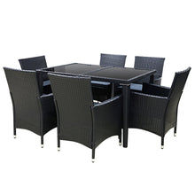 Load image into Gallery viewer, Gardeon Outdoor Furniture 7pcs Dining Set