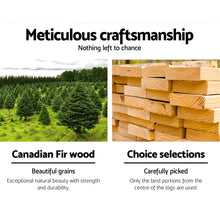 Load image into Gallery viewer, Gardeon Outdoor Storage Bench Box Wooden Garden Chair 2 Seat Timber Furniture