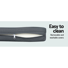 Load image into Gallery viewer, Gardeon Outdoor Patio Dining Sofa Table & Chair Lounge Set Grey