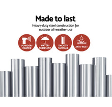 Load image into Gallery viewer, Grillz Fire Pit BBQ Outdoor Camping Portable Patio Heater Folding Packed Steel