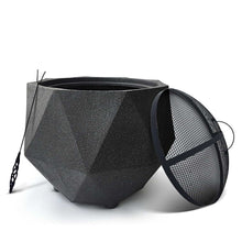 Load image into Gallery viewer, Grillz Outdoor Portable Fire Pit Bowl Wood Burning Patio Oven Heater Fireplace