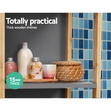 Load image into Gallery viewer, Artiss Bathroom Cabinet Tallboy Furniture Toilet Storage Laundry Cupboard 115cm