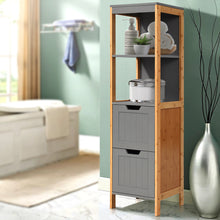 Load image into Gallery viewer, Artiss Bathroom Cabinet Tallboy Furniture Toilet Storage Laundry Cupboard 115cm
