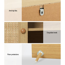 Load image into Gallery viewer, Artiss Buffet Sideboard Rattan Cabinet Storage Shelves Hallway Table Kitchen