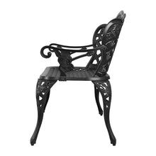 Load image into Gallery viewer, Gardeon Garden Bench Patio Porch Park Lounge Cast Aluminium Outdoor Furniture