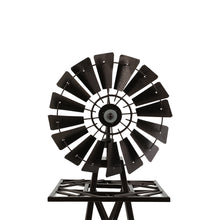 Load image into Gallery viewer, Garden Windmill 120cm Metal Ornaments Outdoor Decor Ornamental Wind Mill