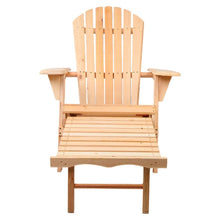 Load image into Gallery viewer, Gardeon Adirondack Wood Deck Chair | Pool Chair-Furniture-The White Mall