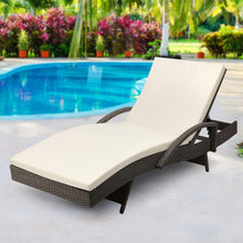 Load image into Gallery viewer, Gardeon Outdoor Sun Lounge - Grey-Furniture-The White Mall