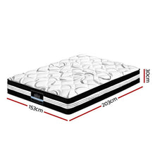 Load image into Gallery viewer, Giselle Bedding Mykonos Euro Top Pocket Spring Mattress 30cm Thick – Queen-Furniture-The White Mall