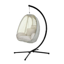 Load image into Gallery viewer, Gardeon Outdoor Furniture Egg Hammock Porch Hanging Pod Swing Chair with Stand