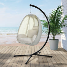 Load image into Gallery viewer, Gardeon Outdoor Furniture Egg Hammock Porch Hanging Pod Swing Chair with Stand