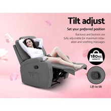 Load image into Gallery viewer, Recliner Electric Massage Chair | Heated-Massage Chair-The White Mall
