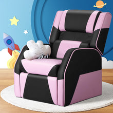 Load image into Gallery viewer, Keezi Kids Recliner Chair Gaming Lounge PU Leather Children Armchair