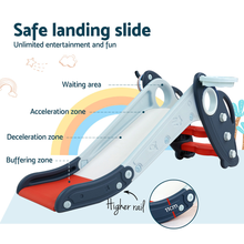 Load image into Gallery viewer, Keezi Kids Slide Set Indoor Outdoor Playground Basketball Hoop Ring Toddler