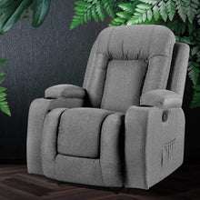 Load image into Gallery viewer, Luxury Electric Massage Recliner Chair - Grey-Health & Beauty-The White Mall