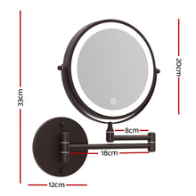 Load image into Gallery viewer, Embellir Extendable Makeup Mirror 10X Magnifying Double-Sided Bathroom Mirror BR