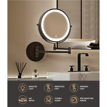 Load image into Gallery viewer, Embellir Extendable Makeup Mirror 10X Magnifying Double-Sided Bathroom Mirror BR