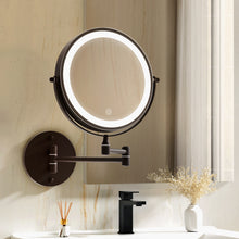 Load image into Gallery viewer, Embellir Extendable Makeup Mirror 10X Magnifying Double-Sided Bathroom Mirror BR