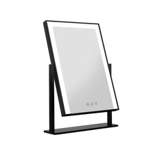 Load image into Gallery viewer, Embellir LED Makeup Mirror Hollywood Standing Mirror Tabletop Vanity Black