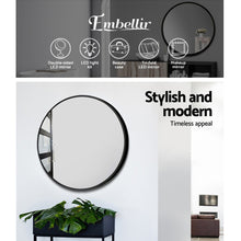 Load image into Gallery viewer, Embellir 70cm Round Wall Mirror Bathroom Makeup Mirror