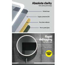 Load image into Gallery viewer, Embellir LED Wall Mirror Bathroom Mirrors With Light 90CM Decor Round Decorative