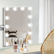 Load image into Gallery viewer, Embellir Hollywood Wall mirror Makeup Mirror With Light Vanity 12 LED Bulbs