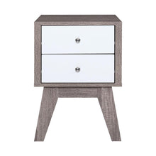 Load image into Gallery viewer, The front of this nordic bedside table.