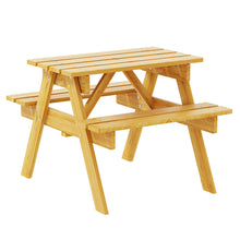 Load image into Gallery viewer, Keezi Kids Outdoor Table and Chairs Picnic Bench Seat Children Wooden Indoor