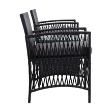 Load image into Gallery viewer, Gardeon Patio Furniture Outdoor Bistro Set Dining Chairs Setting 3 Piece Wicker