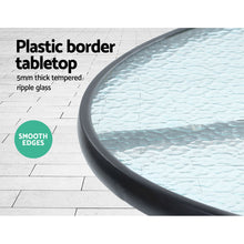 Load image into Gallery viewer, Gardeon Outdoor Bistro Chairs Patio Furniture Dining Chair Wicker Garden Cushion Tea Coffee Cafe Bar Set