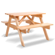 Load image into Gallery viewer, Keezi Kids Wooden Picnic Bench Set