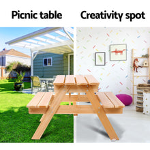 Load image into Gallery viewer, Keezi Kids Wooden Picnic Bench Set