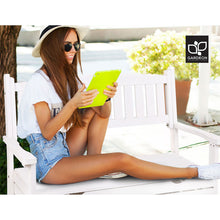 Load image into Gallery viewer, Gardeon Outdoor Storage Bench Box Wooden Garden Chair 2 Seat Timber Furniture White