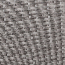 Load image into Gallery viewer, Sun lounge Recliner Chair Wicker Lounger Sofa Day Bed Outdoor Furniture Patio Garden Cushion Ottoman Grey Gardeon