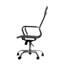 Load image into Gallery viewer, Office Chair Gaming Chair Home Work Study PU Mat Seat High-Back Computer Black-The White Mall-The White Mall