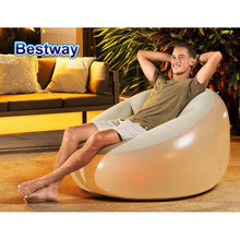 Load image into Gallery viewer, Bestway Indoor Outdoor Inflatable Seat LED Light Chair-Pool Chair-The White Mall