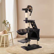 Load image into Gallery viewer, i.Pet Cat Tree 120cm Trees Scratching Post Scratcher Tower Condo House Furniture Wood Multi Level