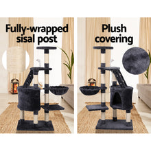 Load image into Gallery viewer, i.Pet Cat Tree 120cm Trees Scratching Post Scratcher Tower Condo House Furniture Wood Multi Level