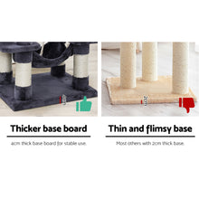 Load image into Gallery viewer, i.Pet Cat Tree Trees Scratching Post Scratcher Tower Condo House Furniture Wood