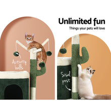 Load image into Gallery viewer, i.Pet Cat Tree Tower Scratching Post Scratcher Wood Condo Bed House Toys 70cm