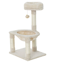 Load image into Gallery viewer, i.Pet Cat Tree Tower Scratching Post Scratcher Wood Condo Toys House Bed 69cm