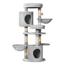 Load image into Gallery viewer, i.Pet Cat Tree Tower Scratching Post Scratcher Wood Condo House Toys Bed 123cm