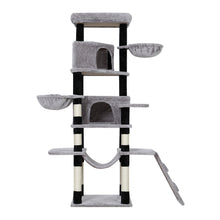Load image into Gallery viewer, i.Pet Cat Tree Tower Scratching Post Scratcher Wood Condo House Play Bed 161cm