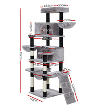 Load image into Gallery viewer, i.Pet Cat Tree Tower Scratching Post Scratcher Wood Condo House Play Bed 161cm