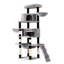 Load image into Gallery viewer, i.Pet Cat Tree Tower Scratching Post Scratcher Wood Condo House Play Bed 161cm