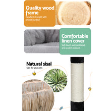 Load image into Gallery viewer, i.Pet Cat Tree Tower Scratching Post Scratcher Wood Condo House Play Bed 161cm