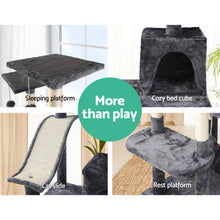 Load image into Gallery viewer, i.Pet Cat Tree 171cm Trees Scratching Post Scratcher Tower Condo House Furniture Wood